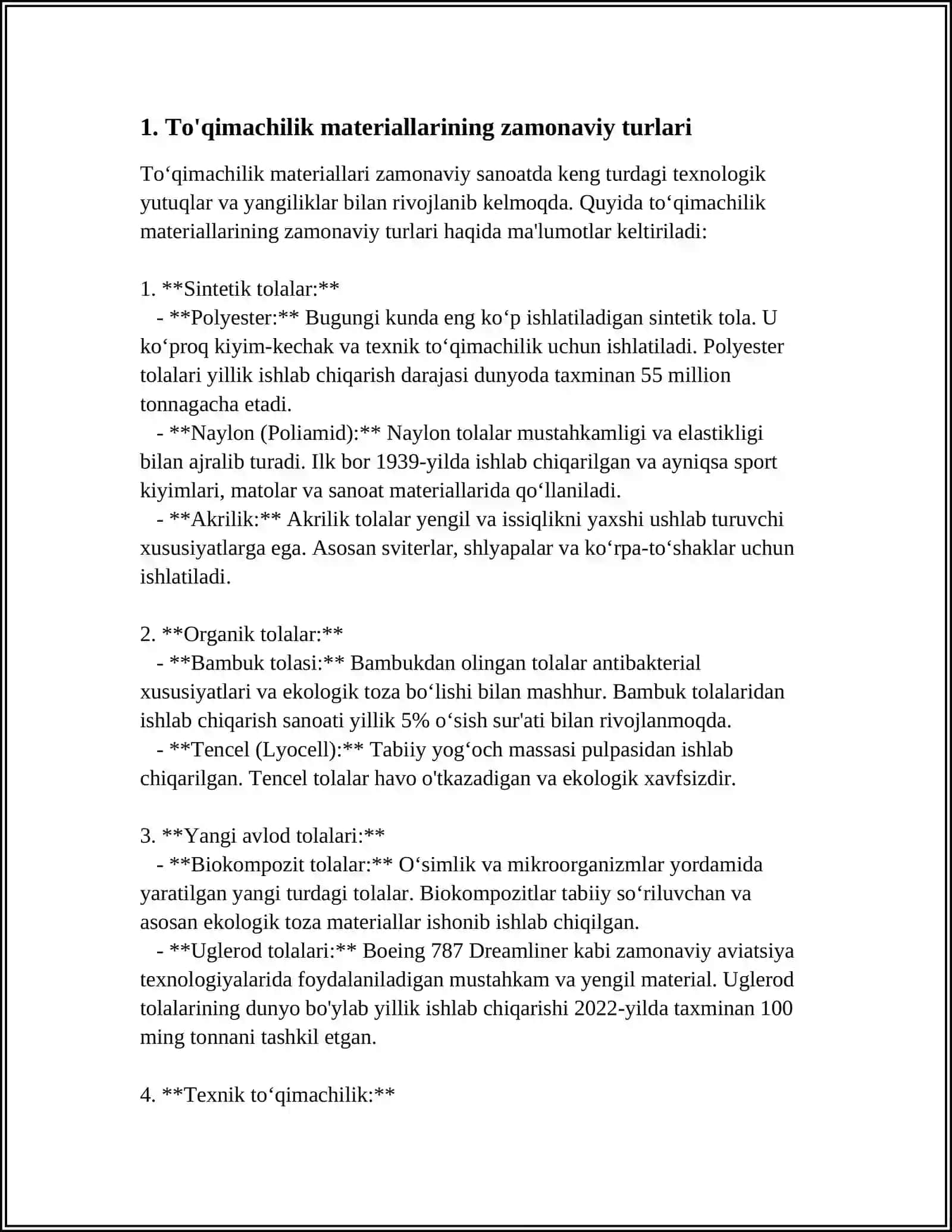 YENGLI KIYIM TIKISH TEXNOLOGIYSINI INNAVATSION USULLARI 3