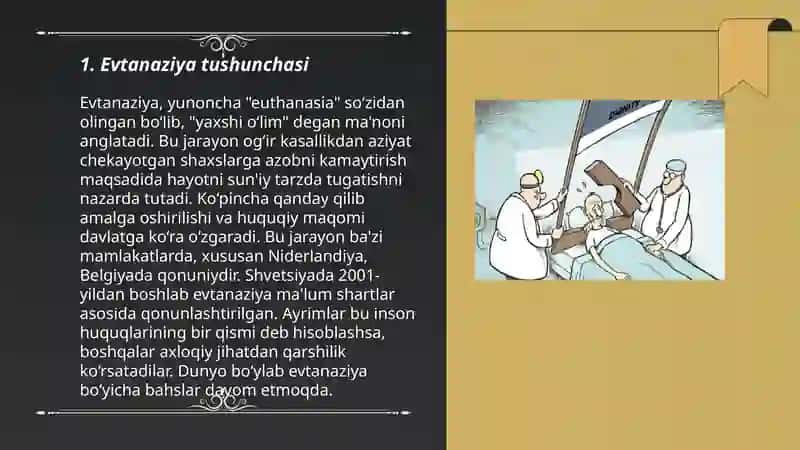 Evtanaziya muammolari 3