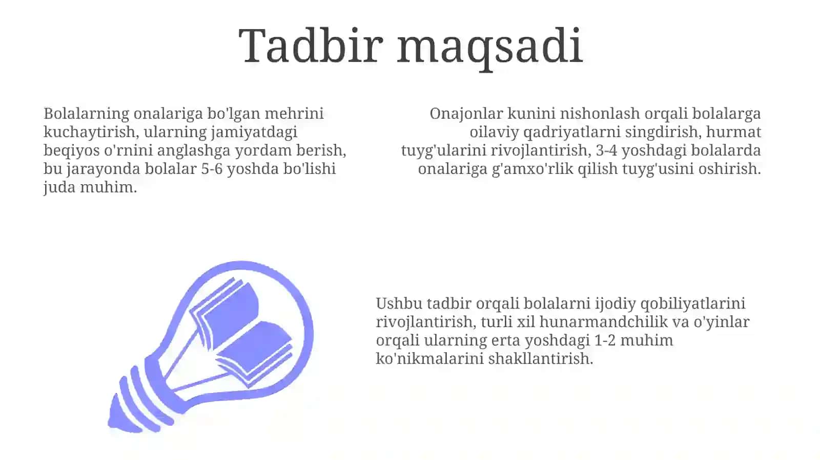 Onajonlar kuni Mtt 3