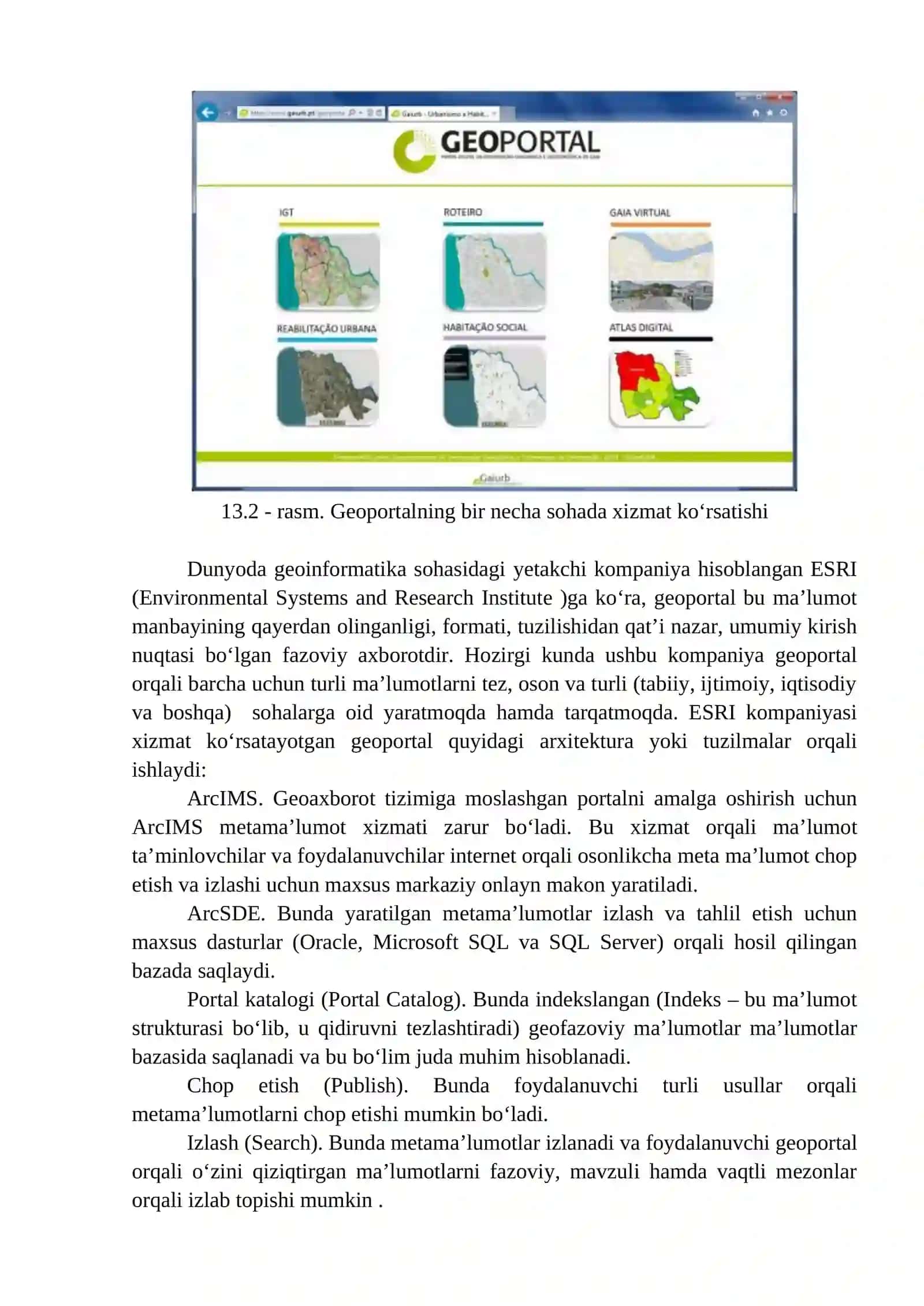 Geografik axborot tizimining zamonaviy rivojlanishi 3
