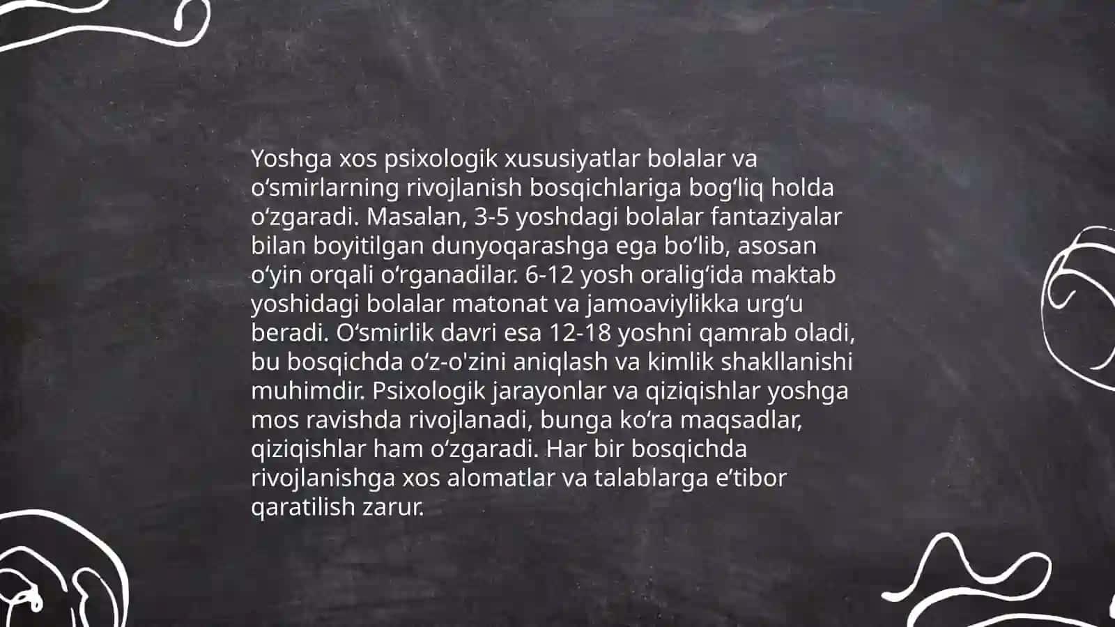 Yoshlik davri va uning oʻziga hos psixologik xususiyatlari 3