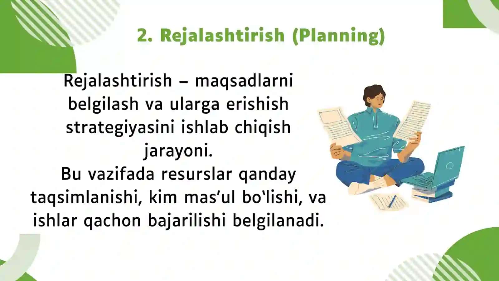 MENEJMENTNING VAZIFALARI 3