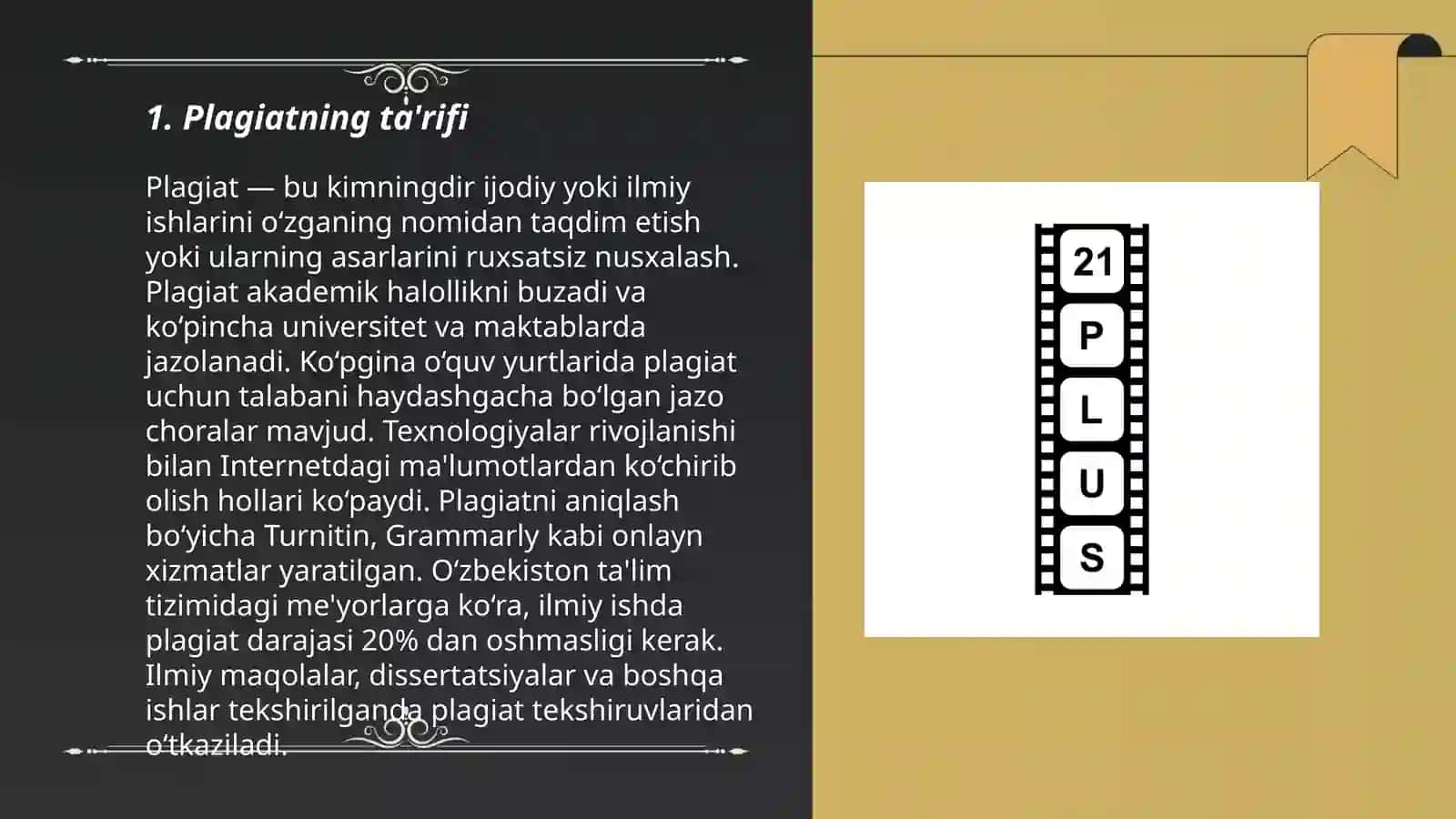 Plagiat va uning salbiy oqibatlari 3