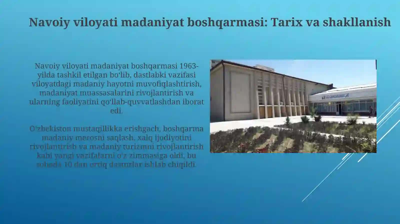 Navoiy viloyati madaniyat boshqarmasi 3