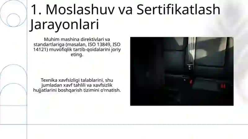Mashina va mехanizmlar uchun tехnika хavfsizligi talablari 3
