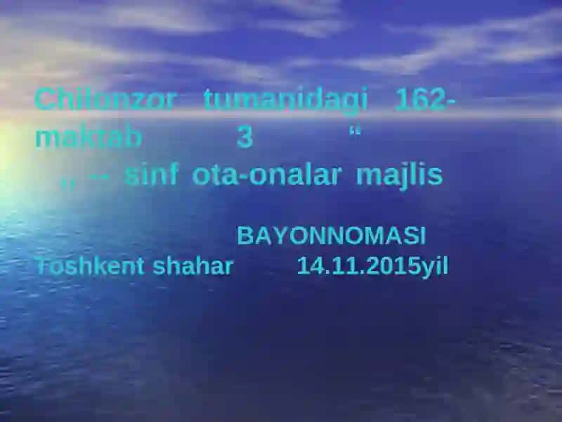 Guruh majlisi toʻgʻrisida bayonnoma 3