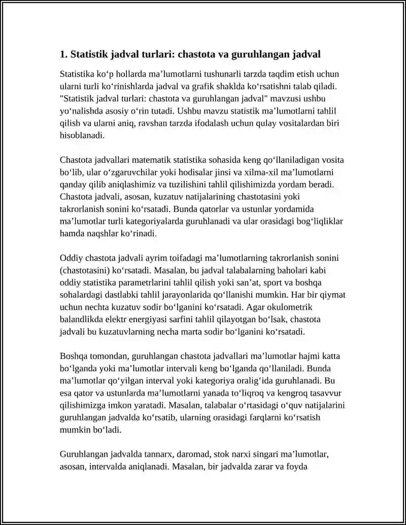 STATISTIKALIQ KESTELER HAM GRAFIKLER 3