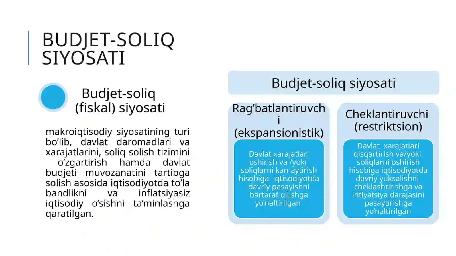Budjet-soliqsiyosati 3
