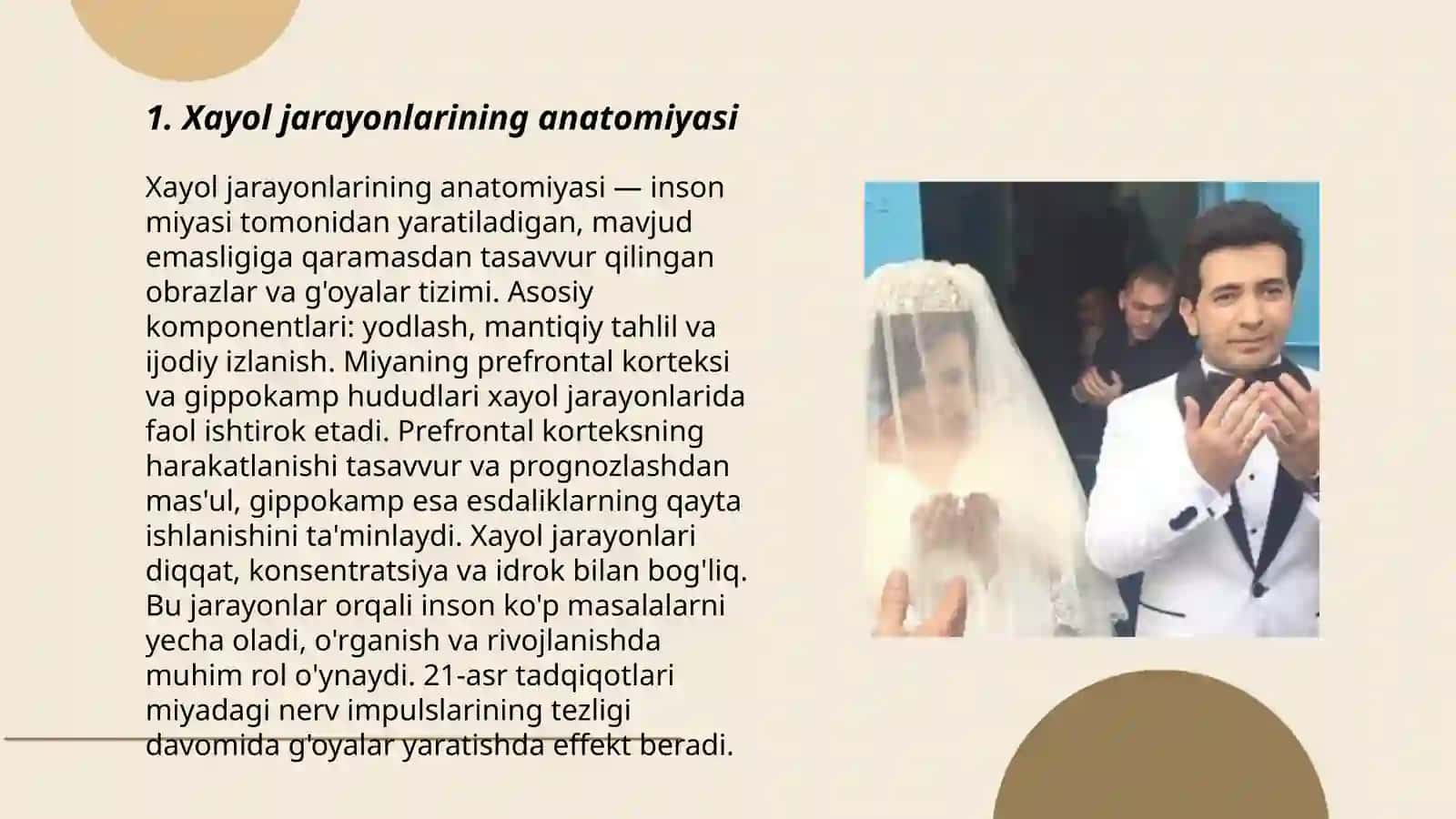 Xayol jarayonlari va xayol turlari 3