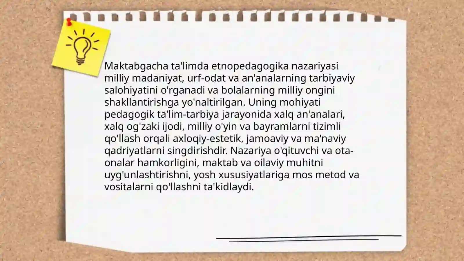 Maktabgacha ta’lim etnopedagogikasida o‘zbek xalq urf-odatlari va an’analarining roli 3