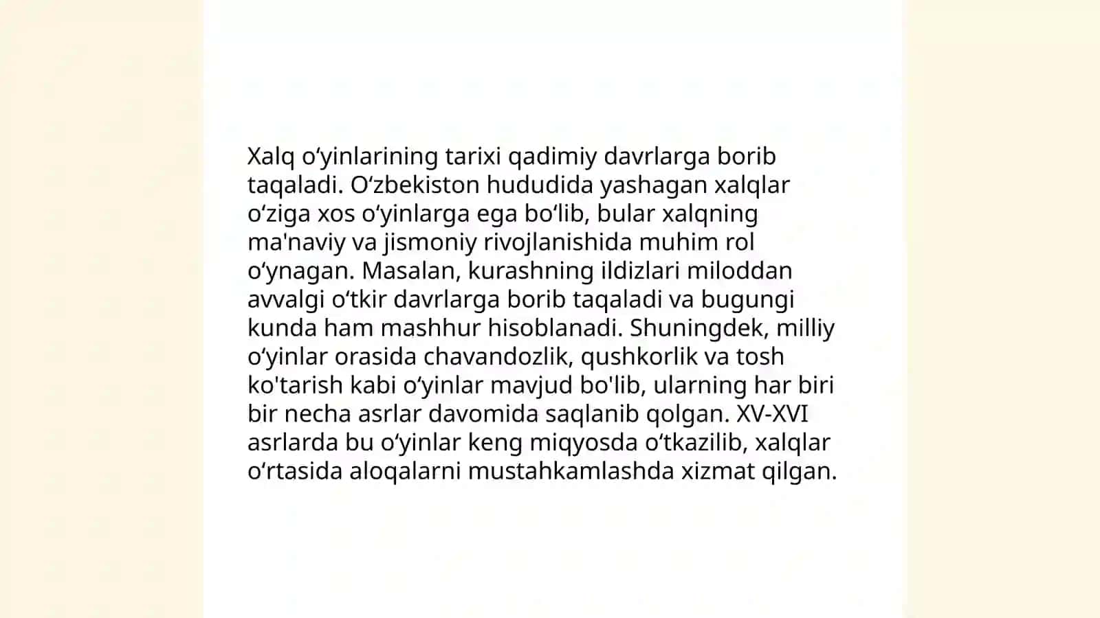 Etnomadaniyatning shakllanishida xalq oʻyinlarining oʻrni 3