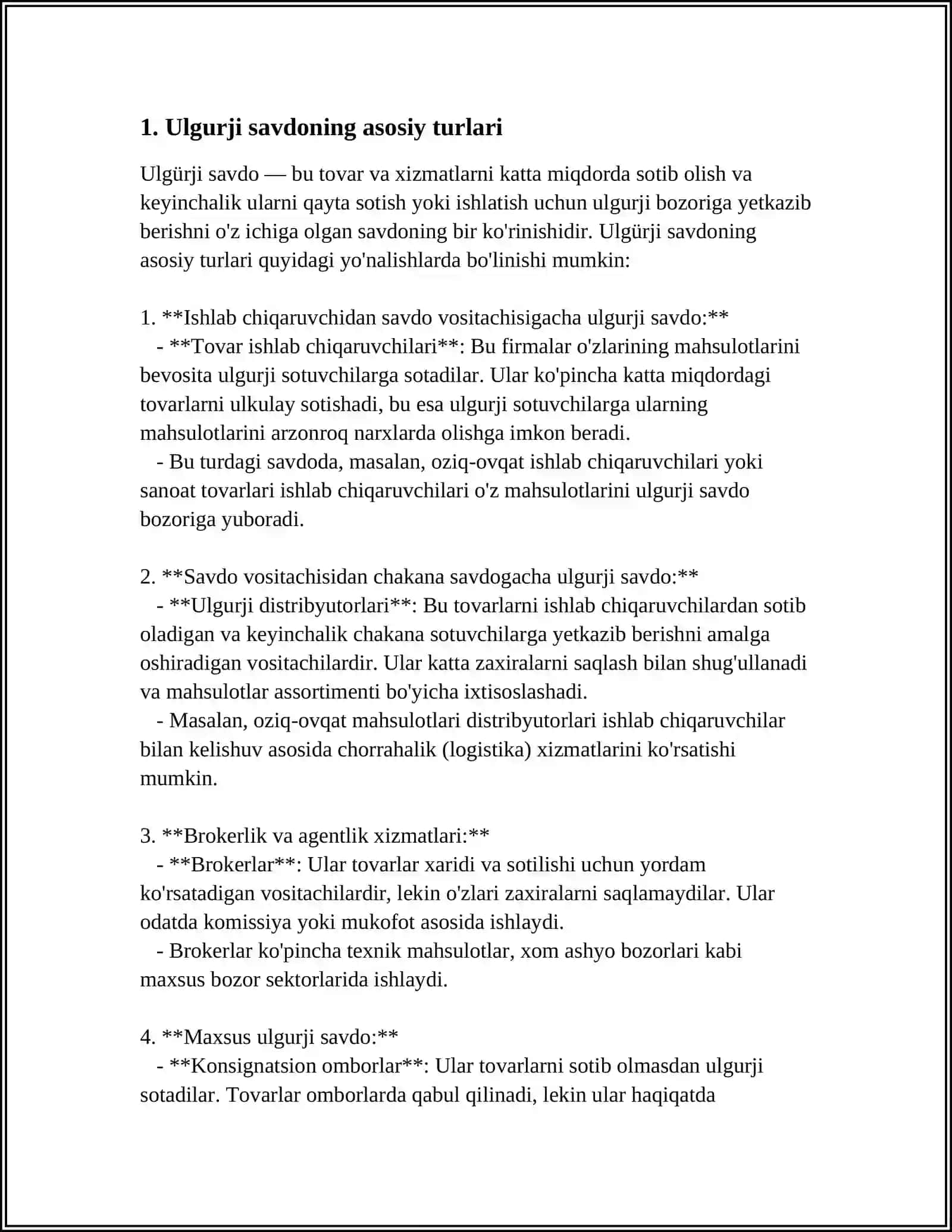 ULGURJI SAVDO VOSITALARI 3