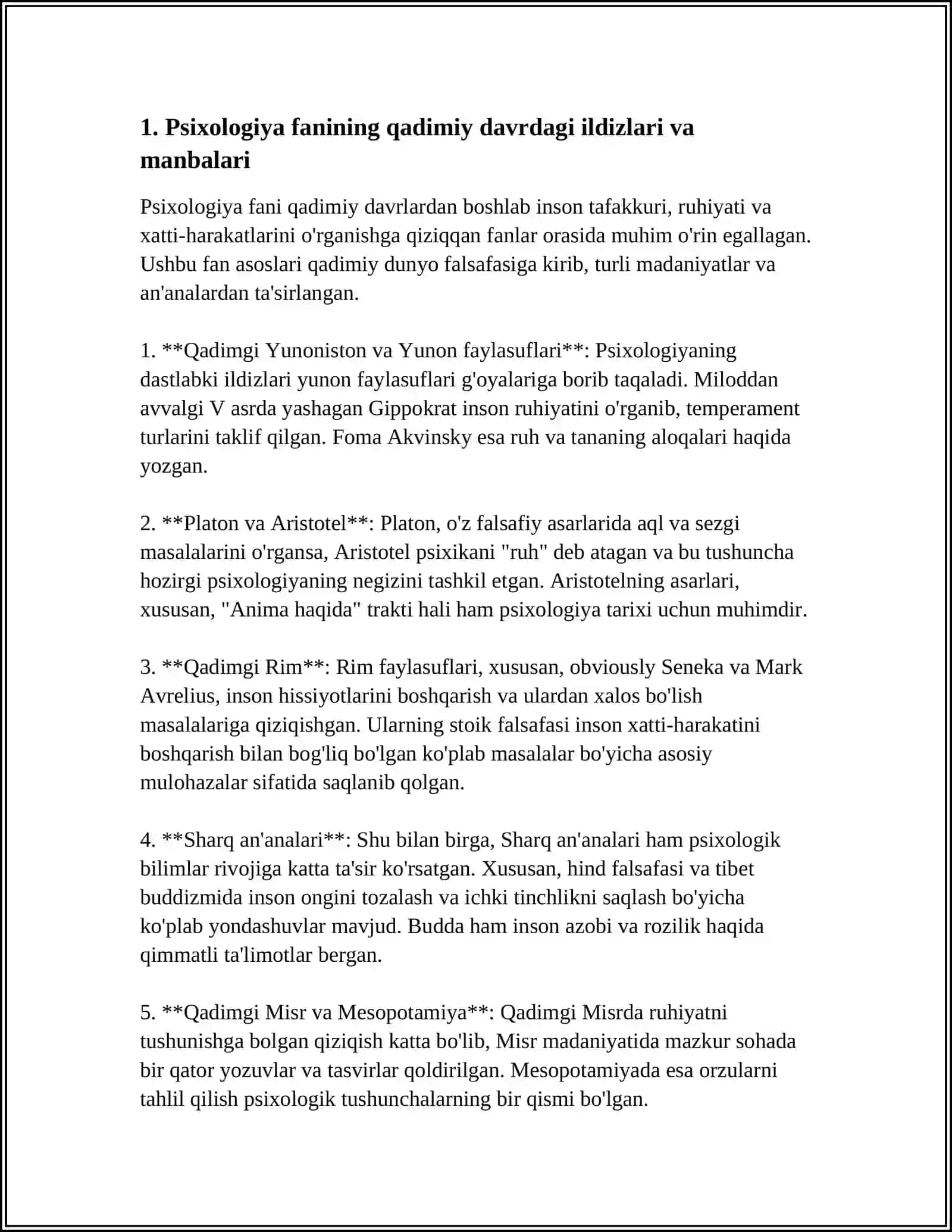 PSIXOLOGIYA FANINING TARAQQIYOT TARIXI 3