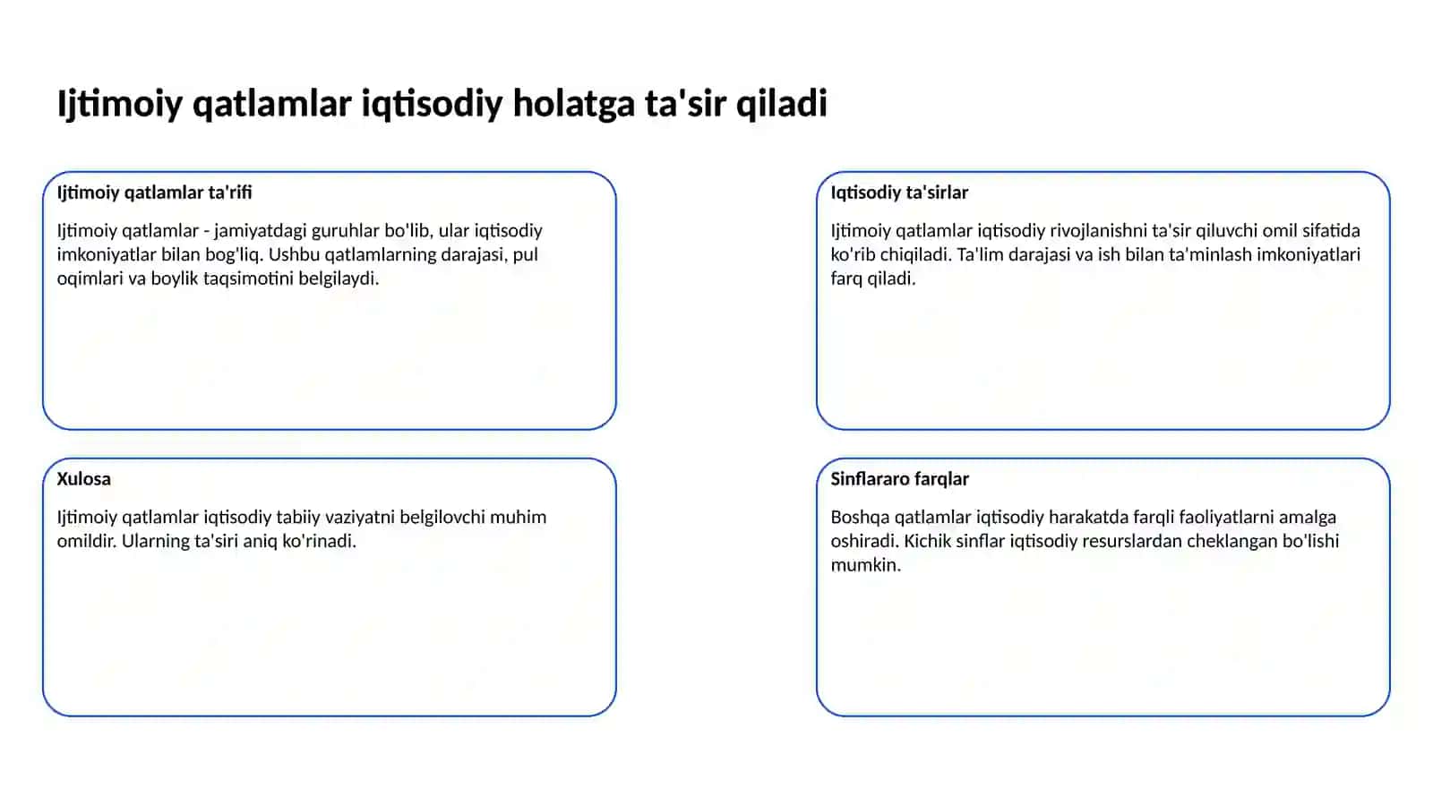 Oʻzbekistonda ijtimoiy qatlamlar 3