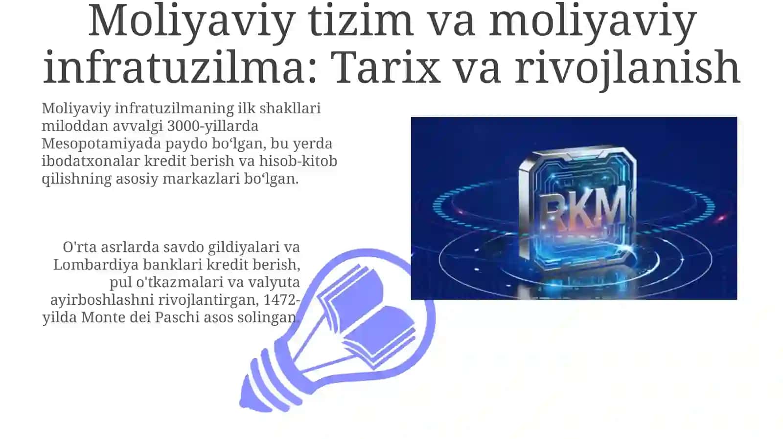 Moliyaviytizim moliyaviyinfratuzilma 3