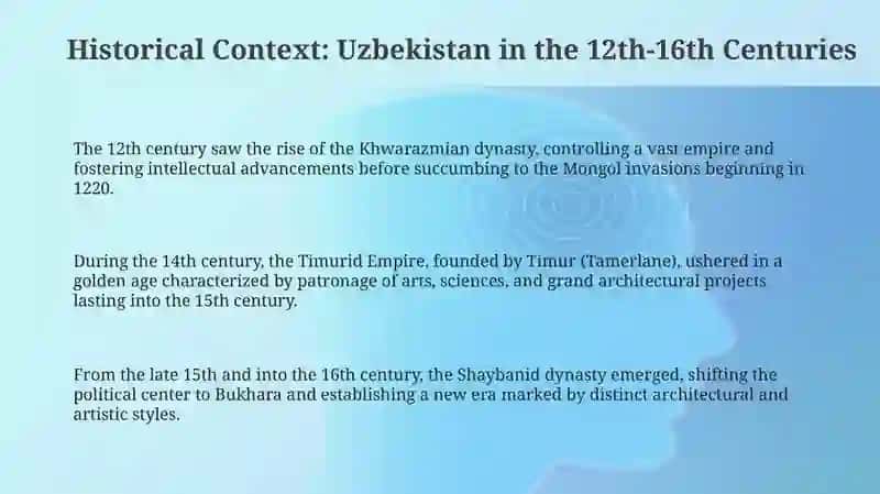 Golden Age of Uzbek Architecture: 12th-16th Centuries 3