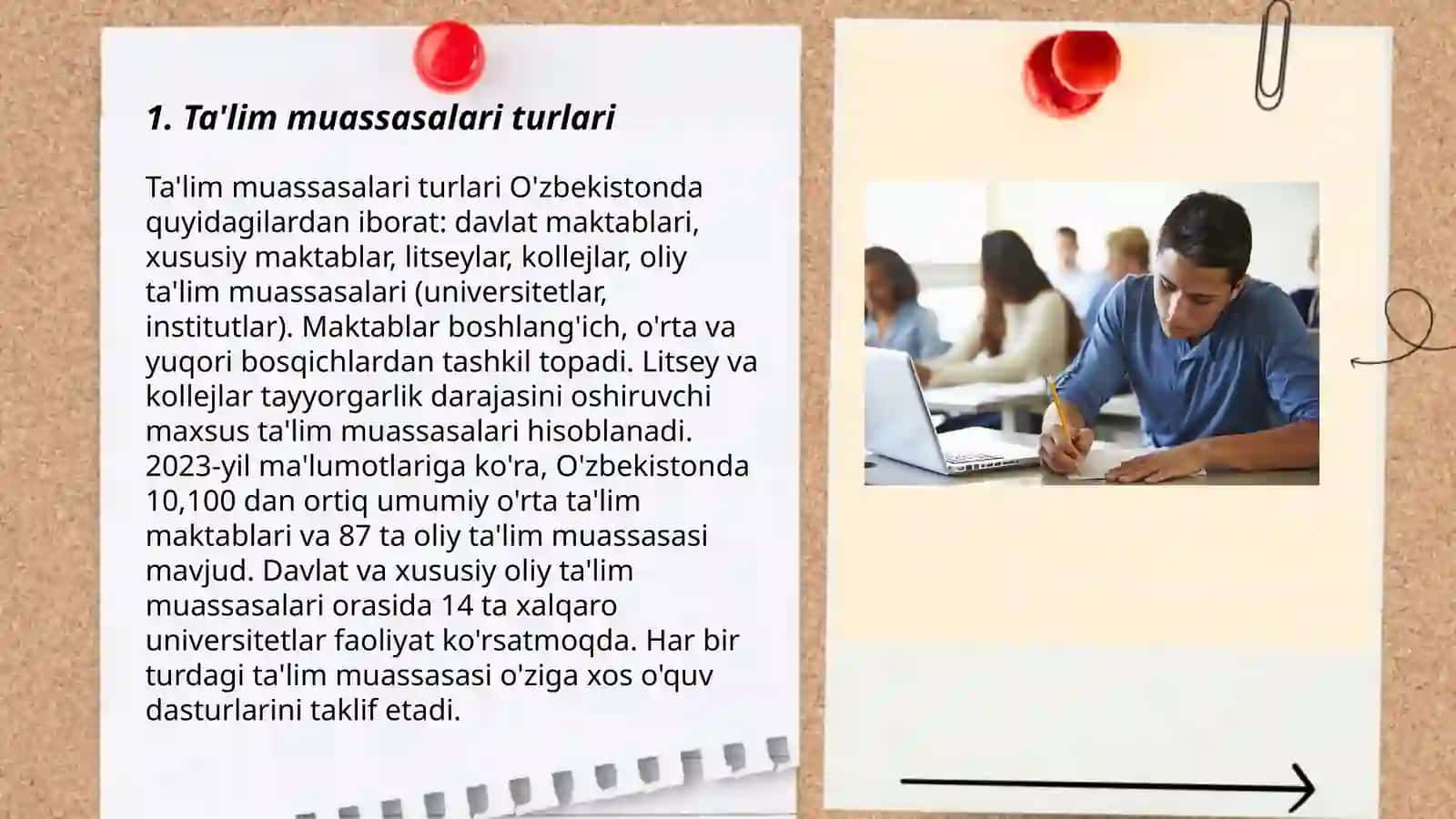Ta'lim muassasalari turlari 3