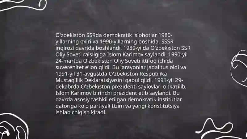 O'zbekistondagi Ijtimoiy-Siyosiy Jarayonlar 3