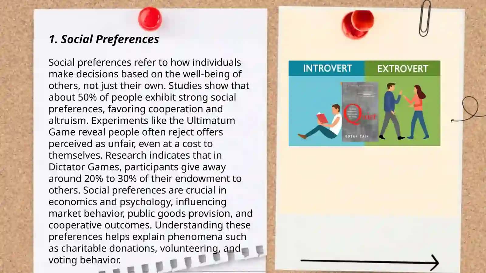 Differences between extroverts and introverts 3