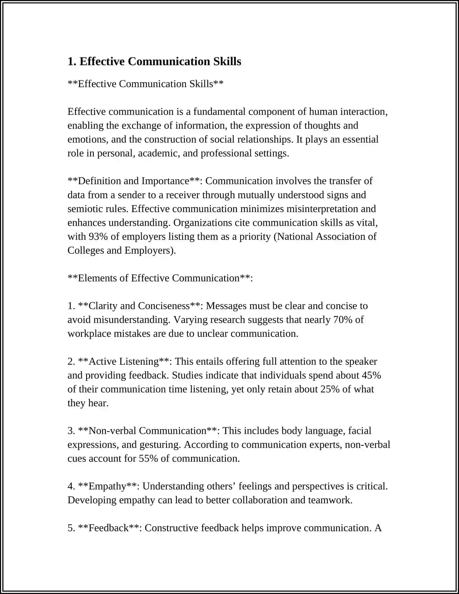 Effective Communication Skills 3