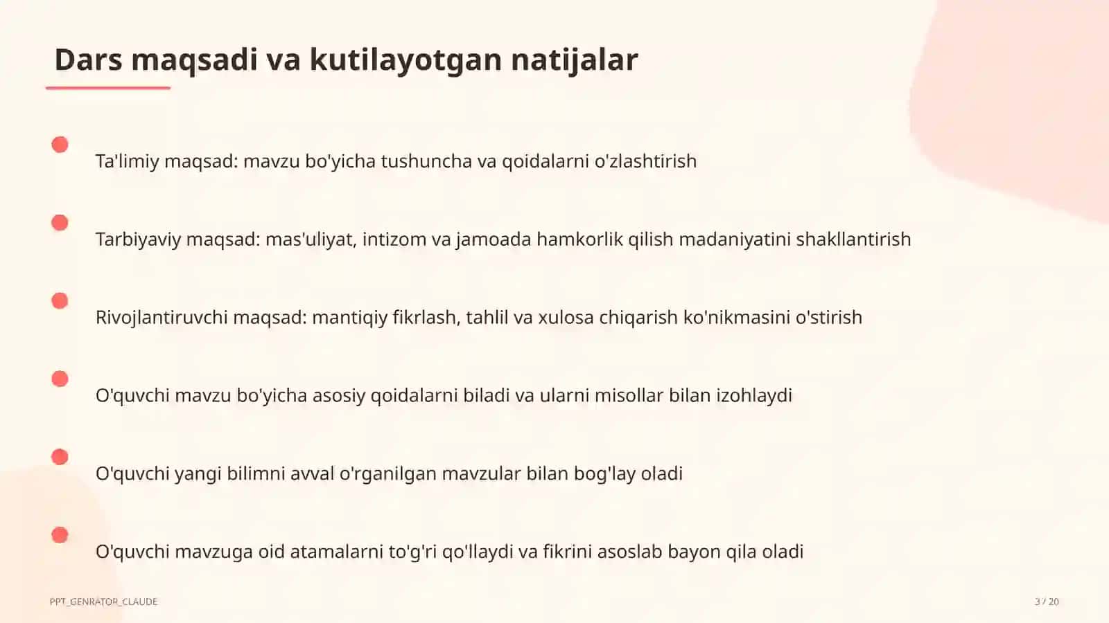 Sog'lom turmush tarzi: mening tanlovim 3