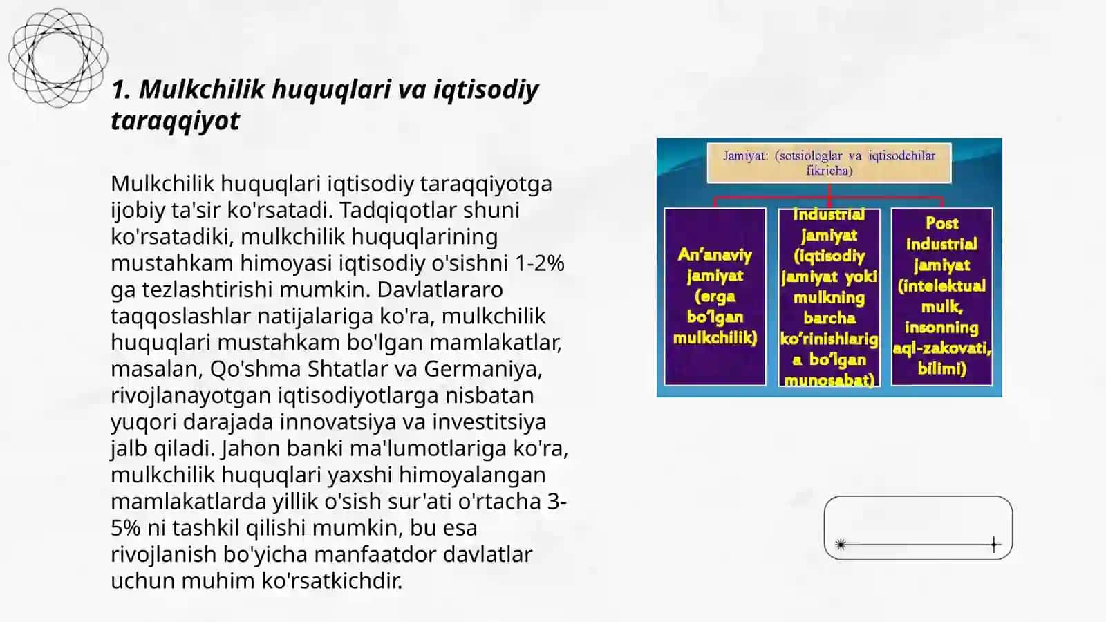 Mulkchilik huquqlarining iqtisodiy asoslari 3