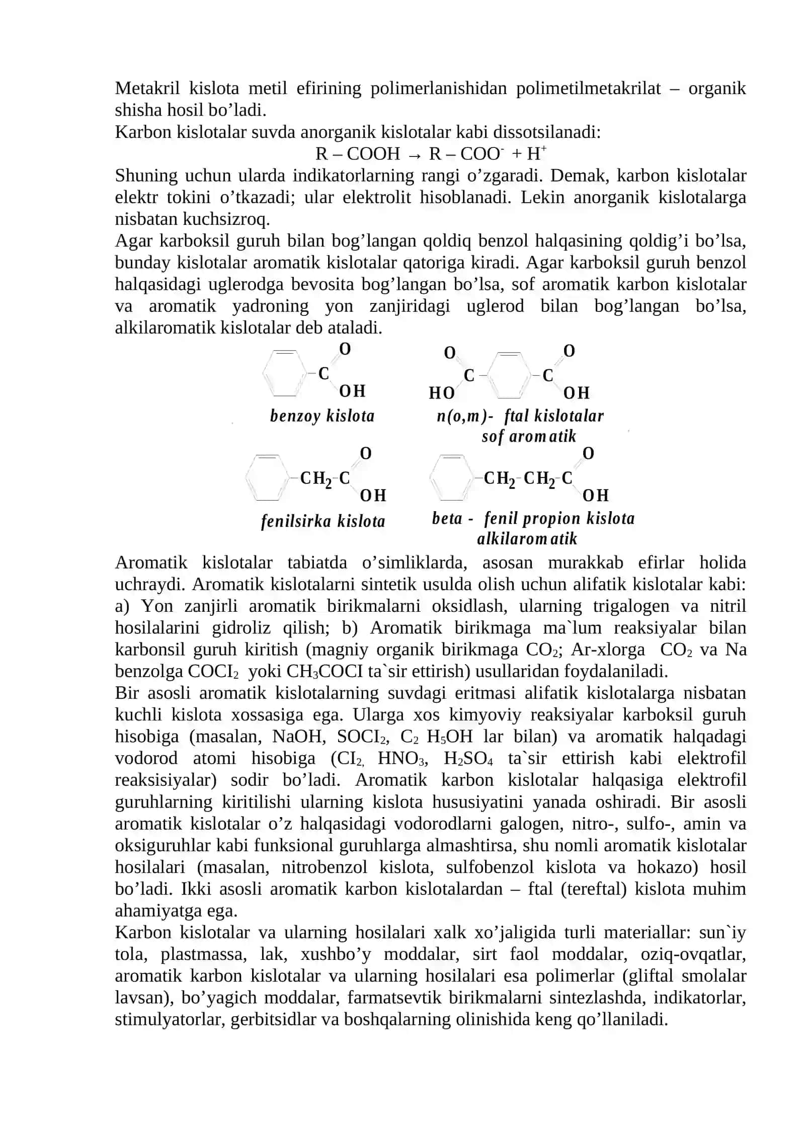 Karbon kislotalarga xos tajribalar 3