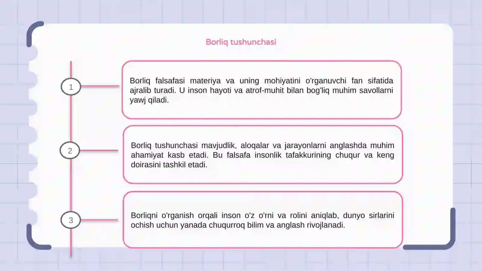 Borliq falsafasi 3