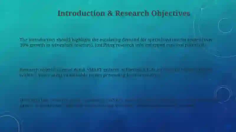 Marketing research for developing tourist routes 3
