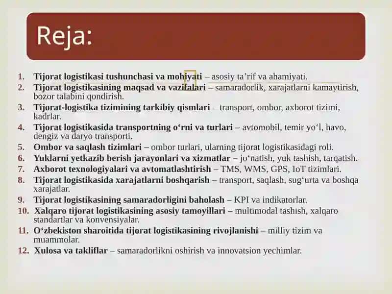 Tijorat-logistika 3