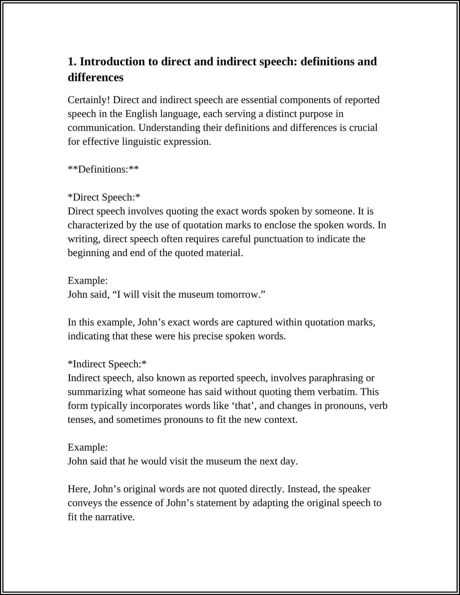 MAVZU.DIRECT SPEECH AND INDIRECT SPEECH 3