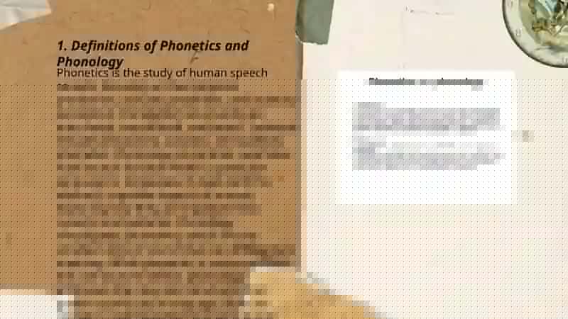 PHONETICS AND PHONOLOGY AS DIFFERENT BRANCHES OF LINGUISTICS 3