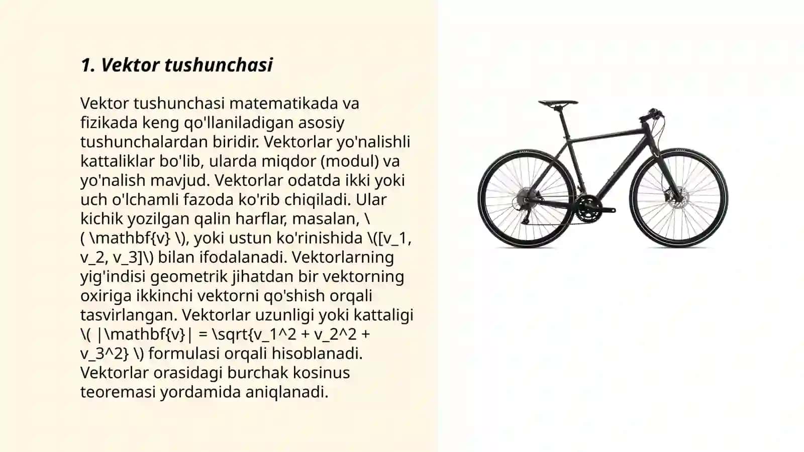 Vektor Tushunchasi 3