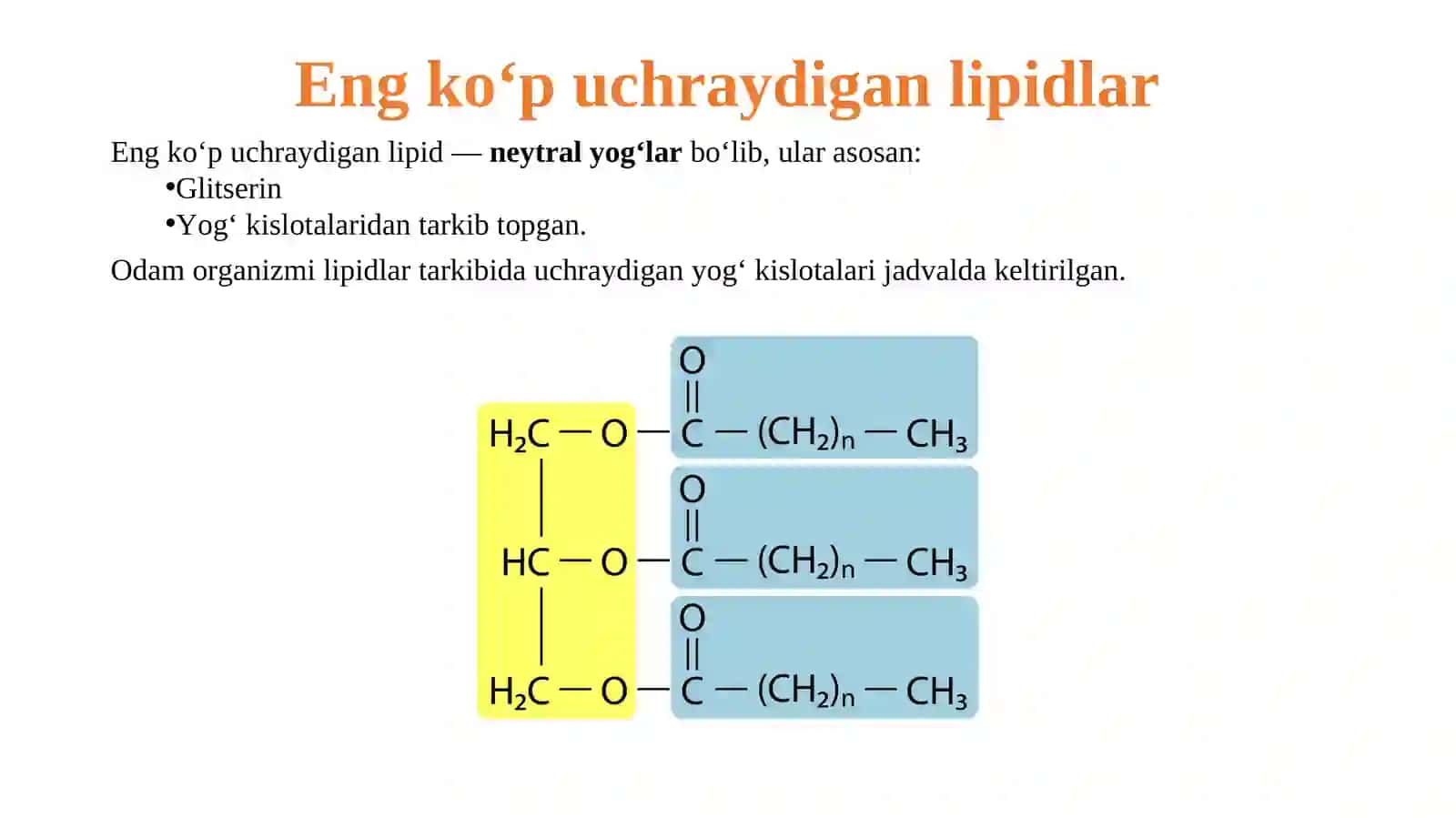 Lipidlar almashinuvi 3