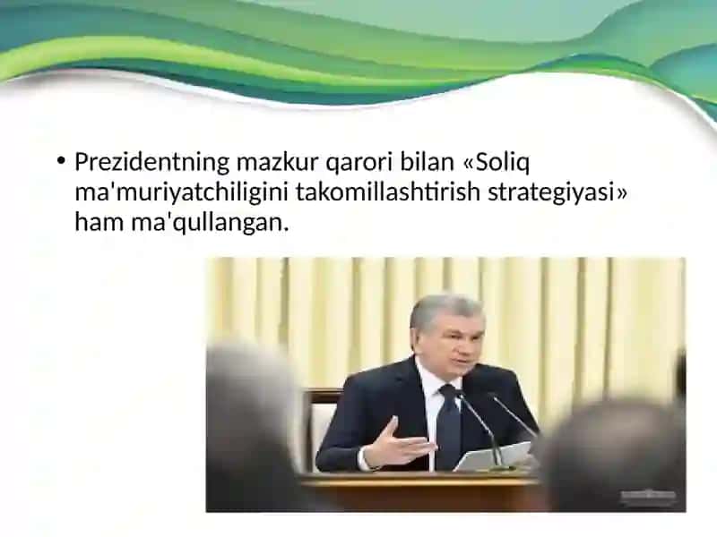 Soliq ma'muriyat chiligi 3