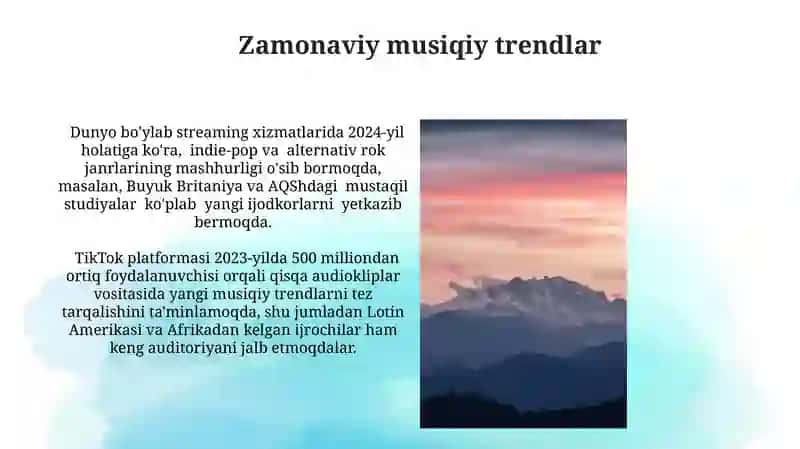 Musiqiy manzara 3