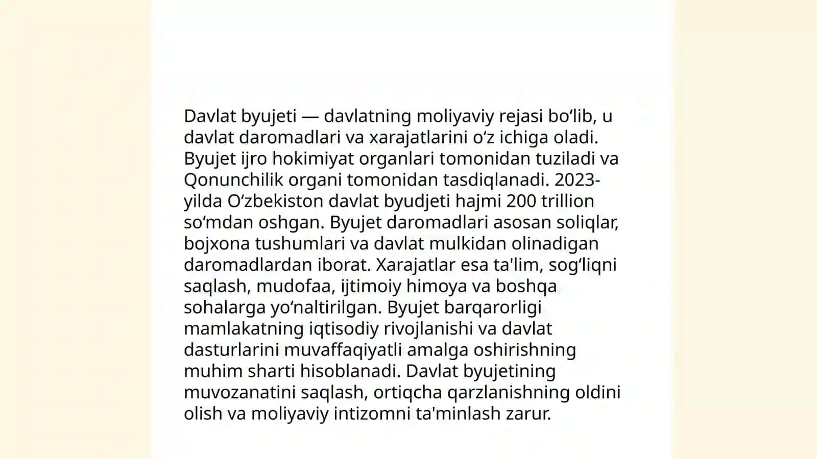 Davlat byujeti va uning tuzulishi 3