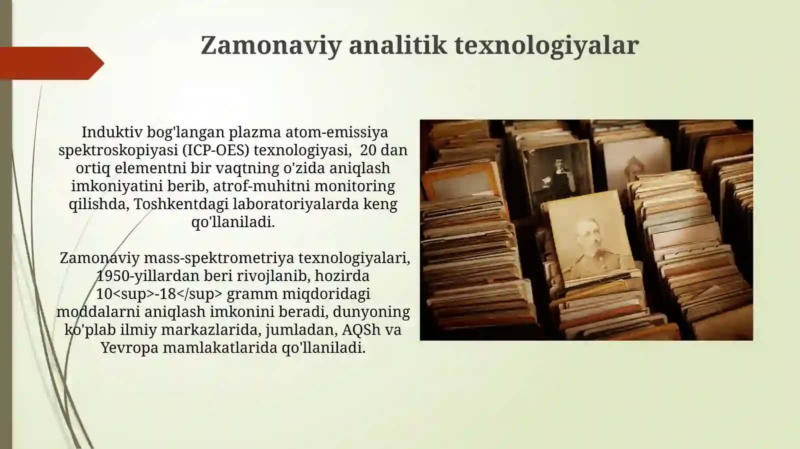 Analitik kimyo va uning rivojlanishi 3