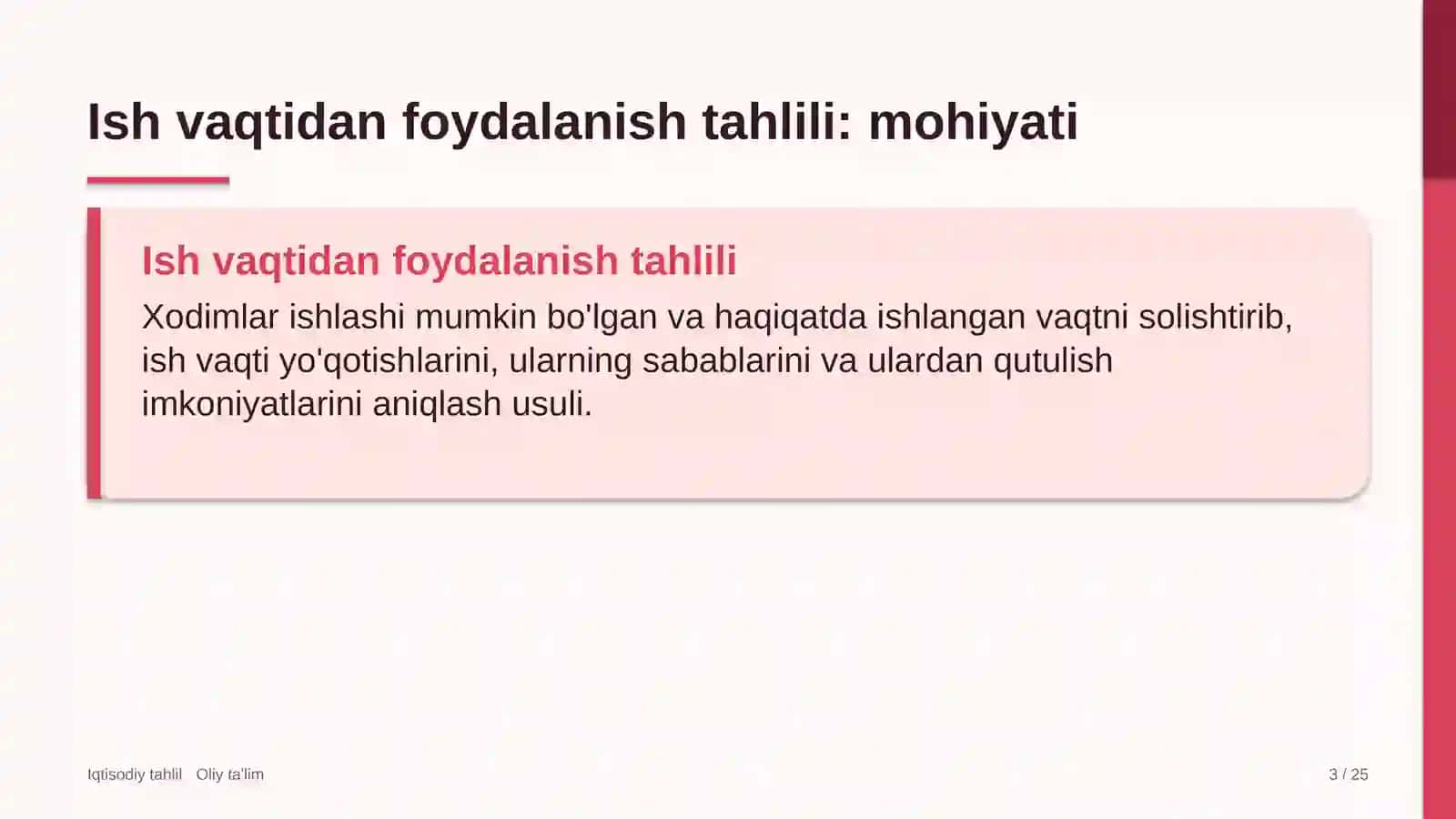 gazni qayta ishlash zavodlarida ish vaqtidan foydalanish tahlili 4447 3