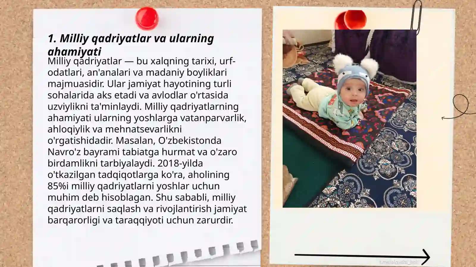 Milliy qadriyatlar ruhida tarbiyalash 3