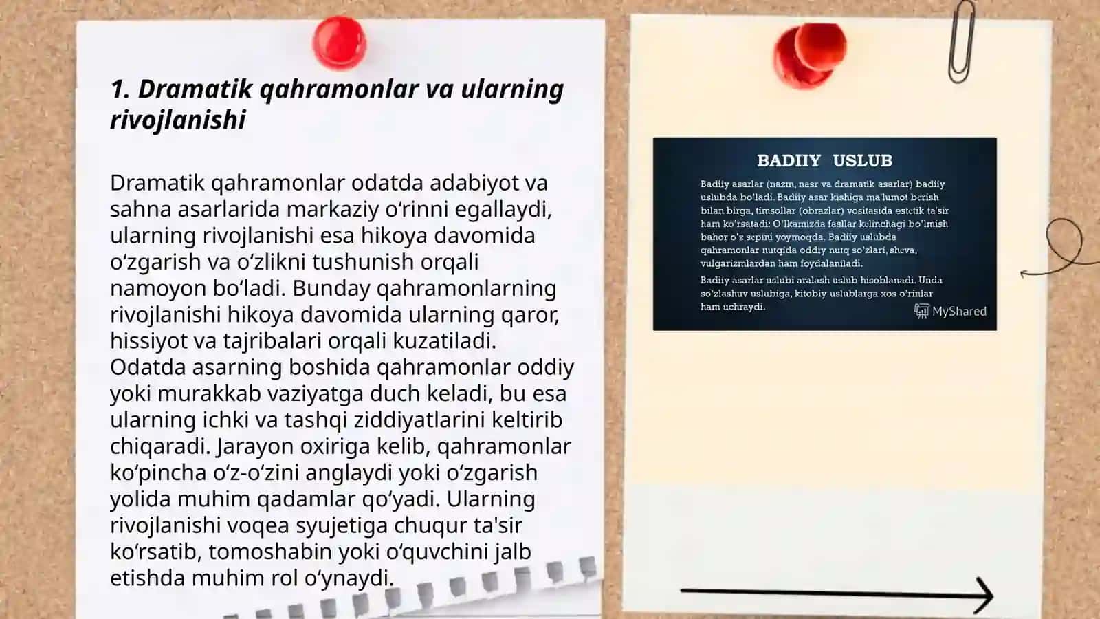Dramatik tur va janrlar tahlili 3