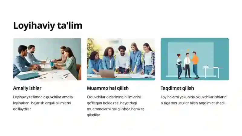 Noan'anaviy Ta'lim Shakllari 3