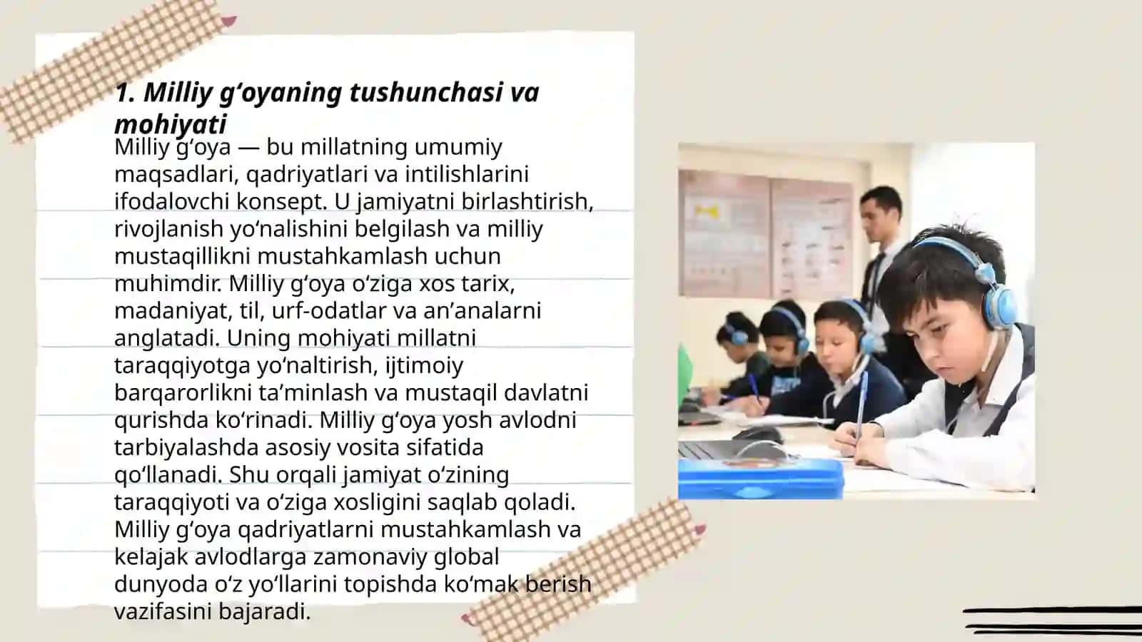 Tarbiya fanida milliy gʻoya asoslari 3