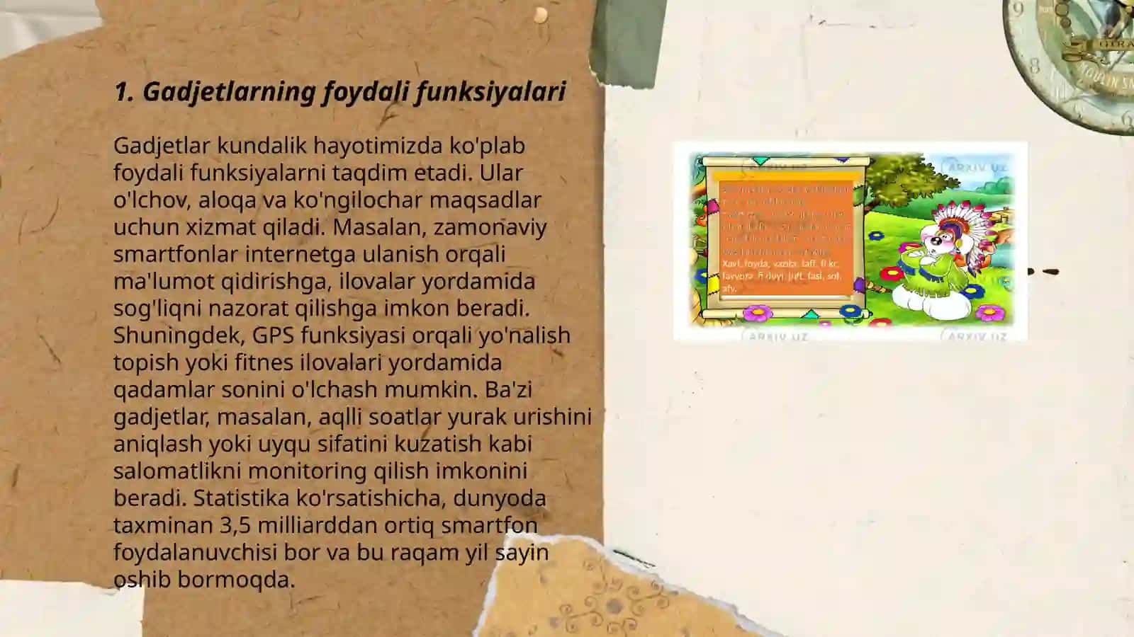 Gadjetlar:ijobiy va salbiy tomonlari 3