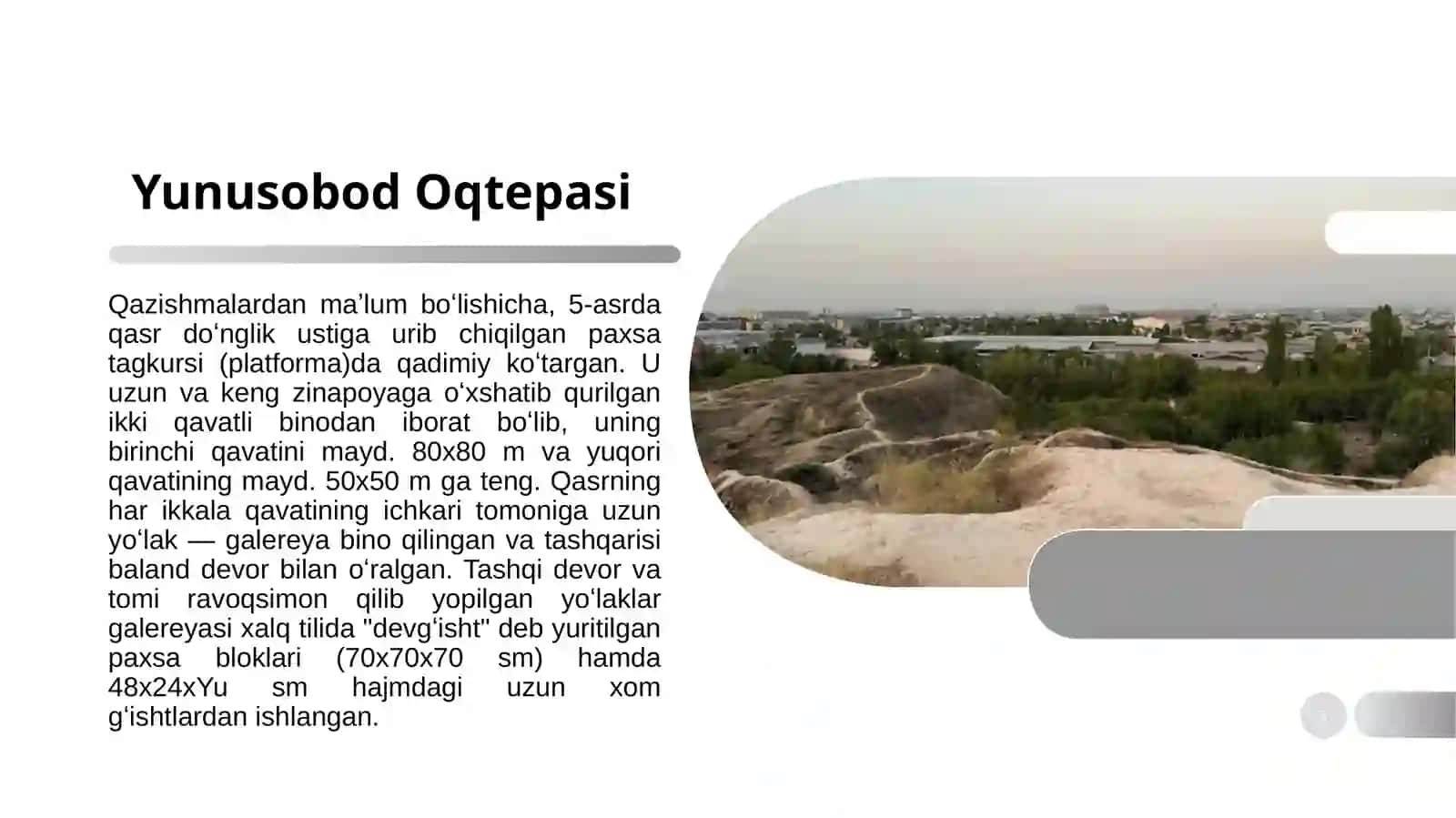 Yunusobod Oqtepasi 3