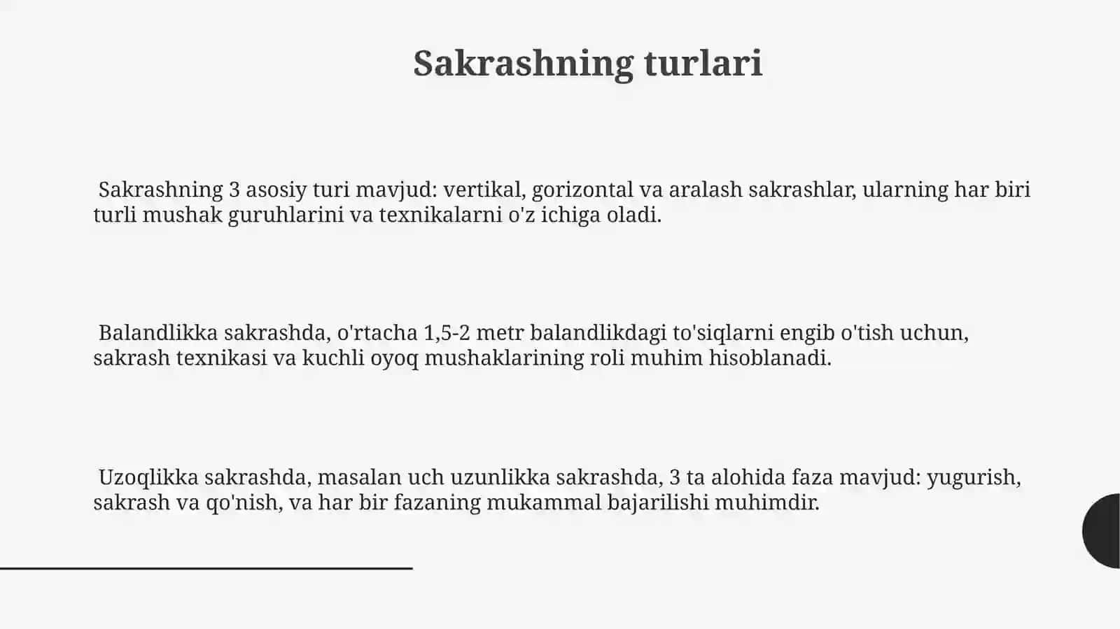 Sakrashning turli turlari 3