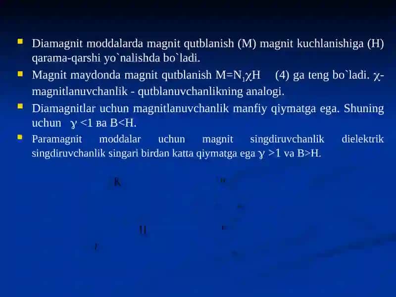 MOLЕKULALARNING MAGNIT XUSUSIYATLARI 3