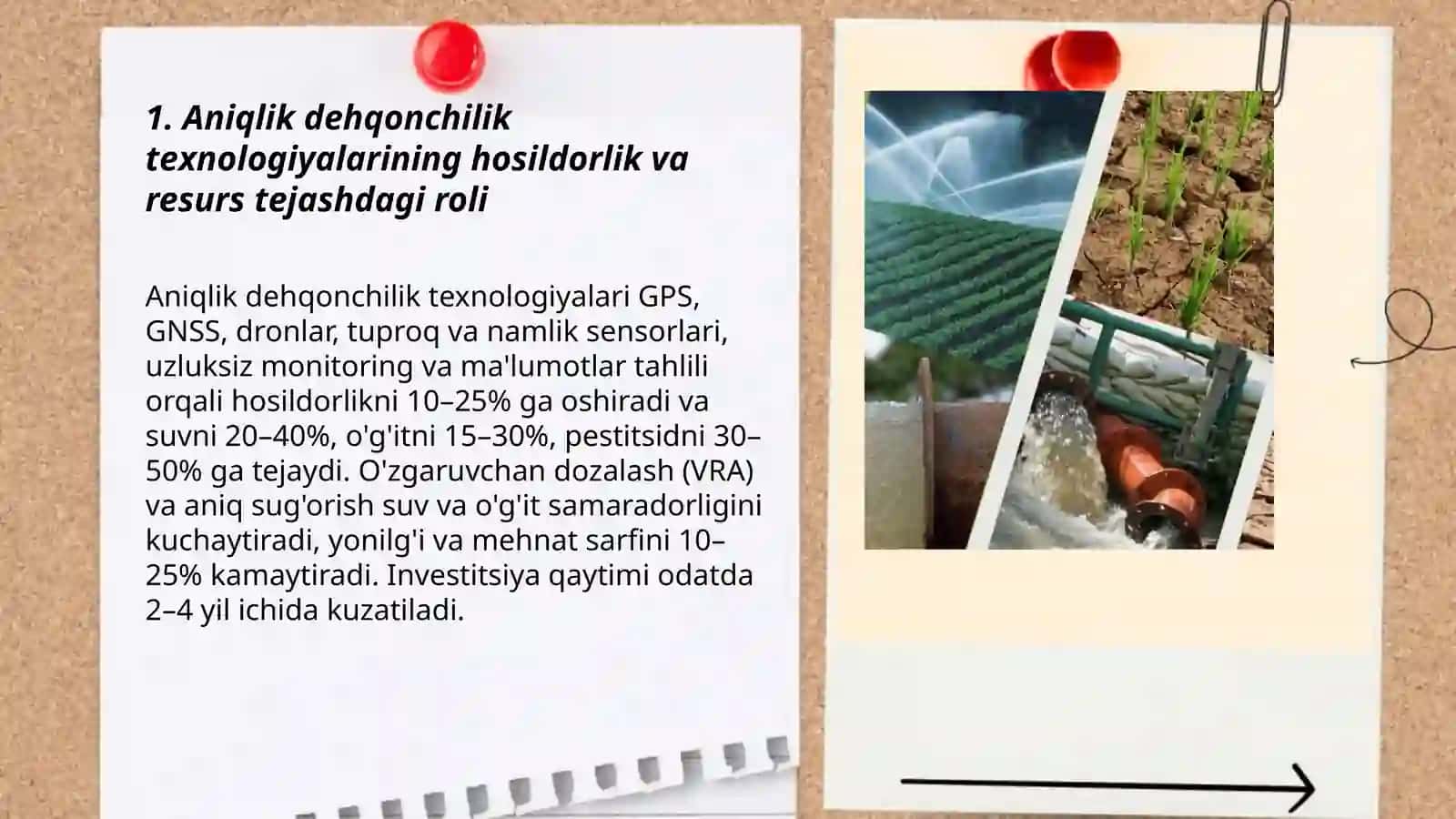 Aniqlik dehqonchilik texnologiyalari 3