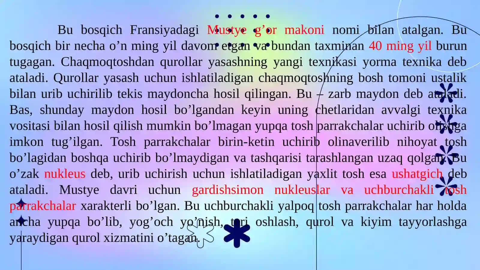 O’rtapaleolitdavri 3