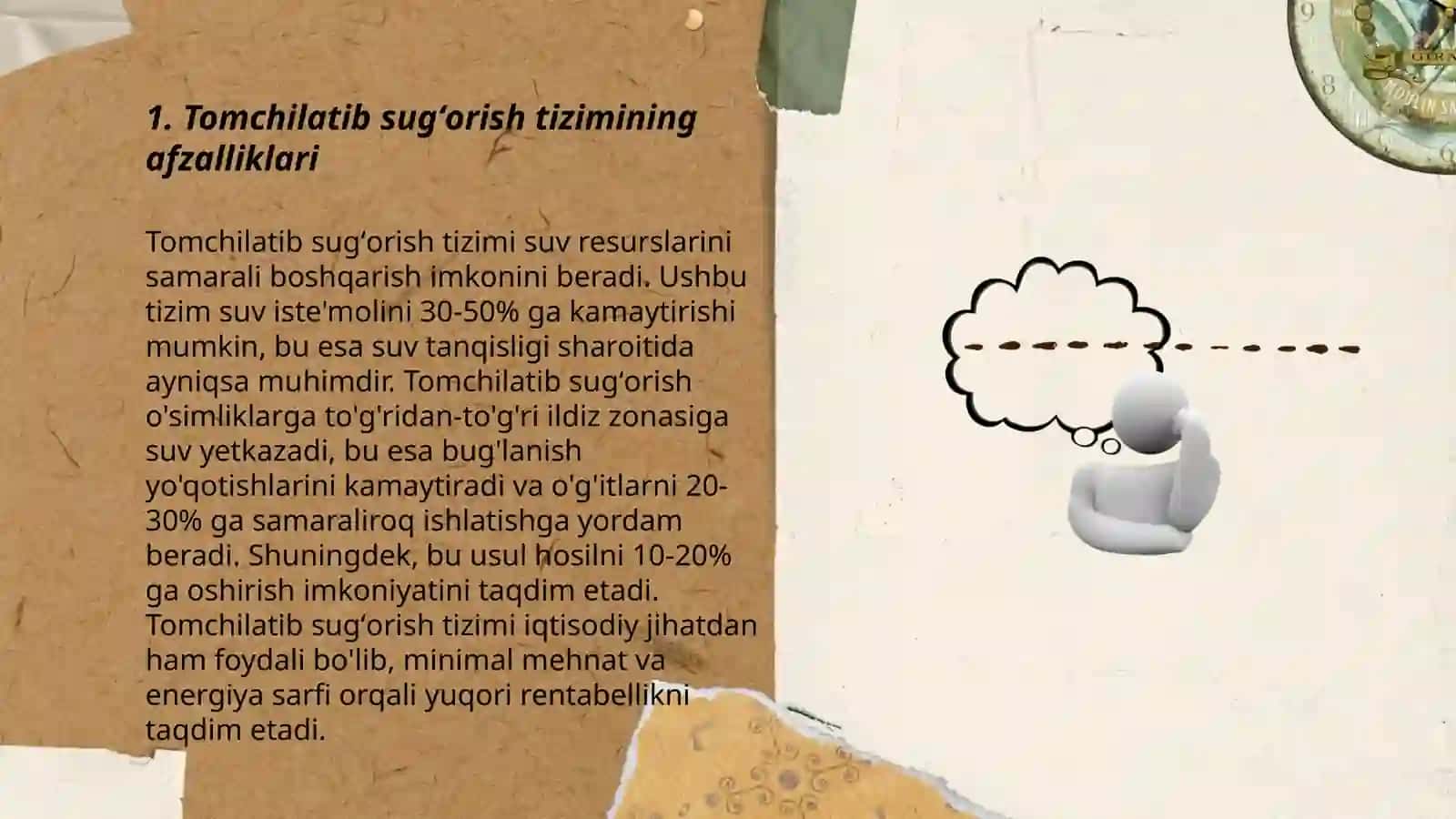 Tomchilatib Sugʻorish Usulini Qoʻllash 3
